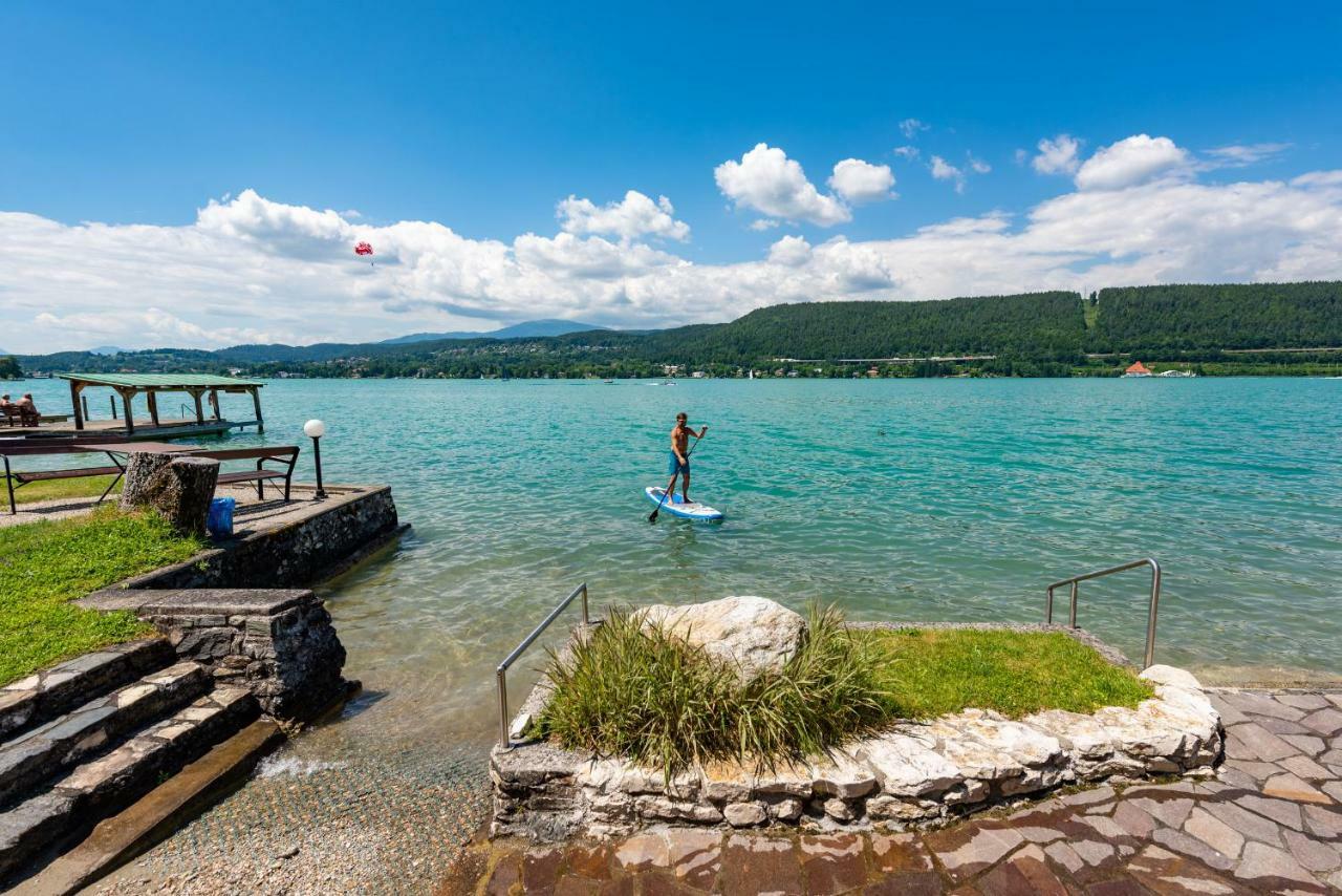 Strandhotel Schabus Velden am Wörthersee Eksteriør billede